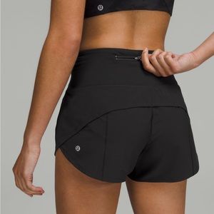 Lululemon Speed Up Shorts High Rise Black
